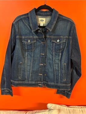 Old Navy Blue Denim Trucker Jacket